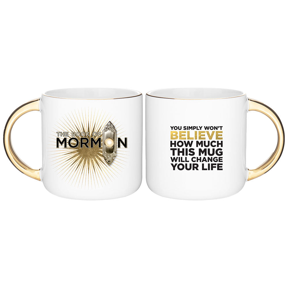 The Book of Mormon Gold Rim Mug